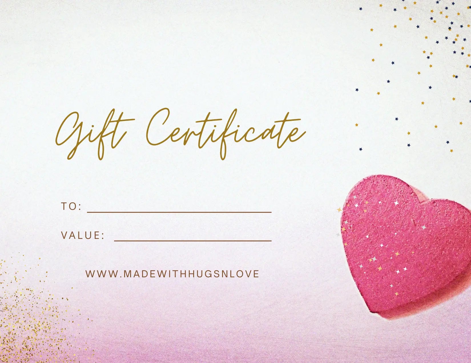 Gift cards MadewithHugsnLoves