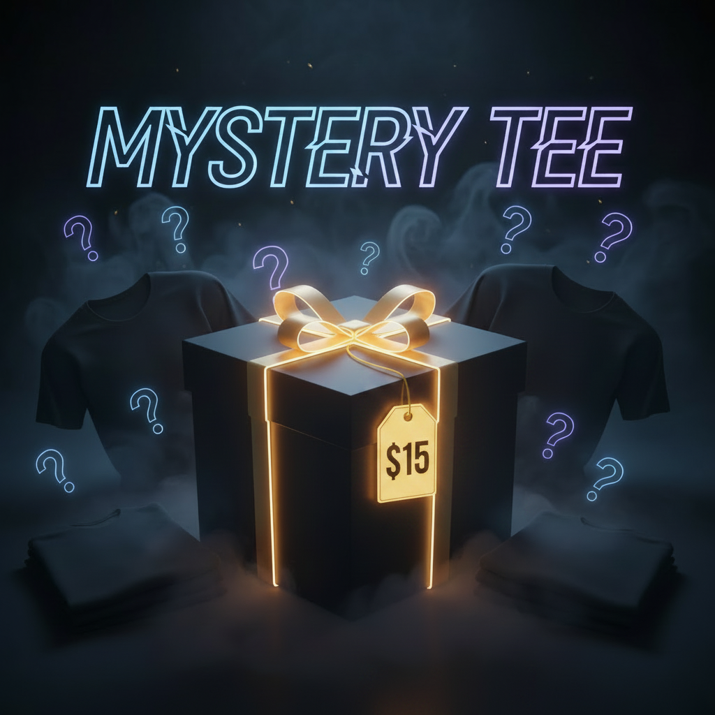 Mystery Tee $15 Price Tag