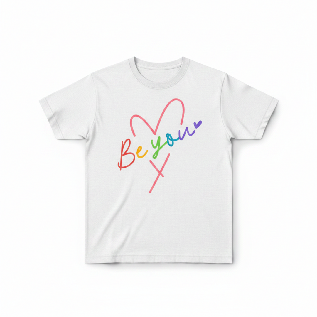 Be You White Tee
