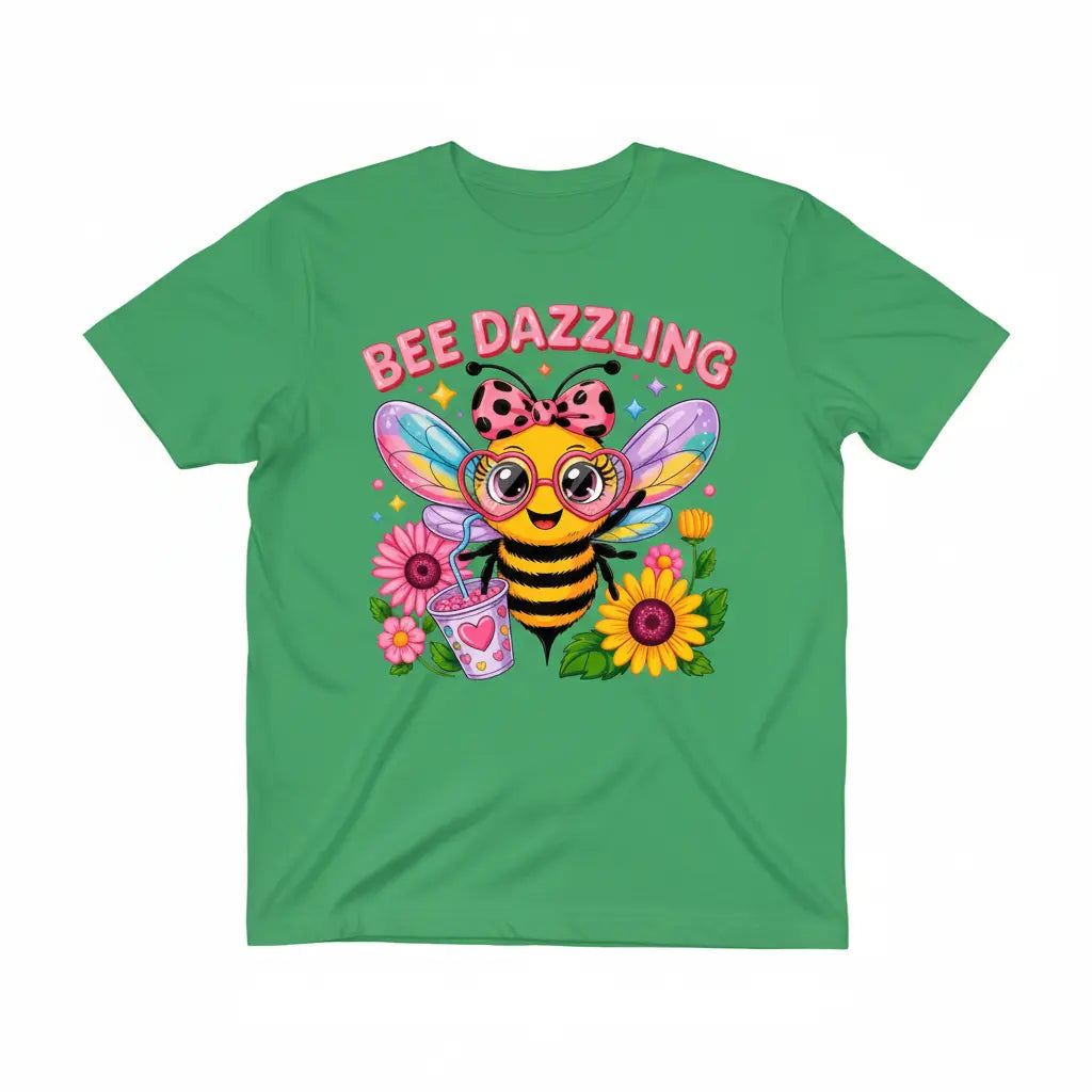 Bee Dazzling Green T-Shirt
