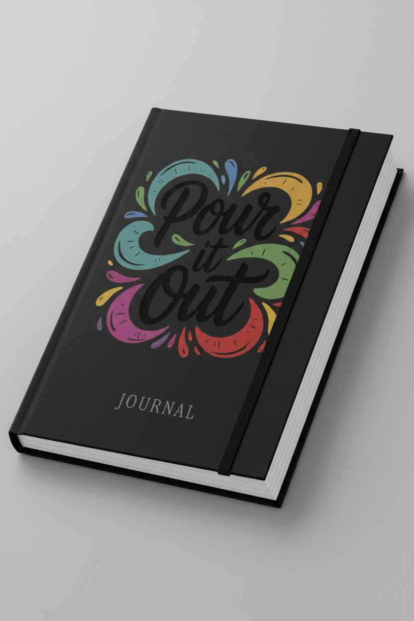 Black Journal Mockup