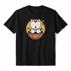 Black T-shirt mockup