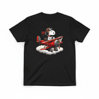 Black T-shirt mockup