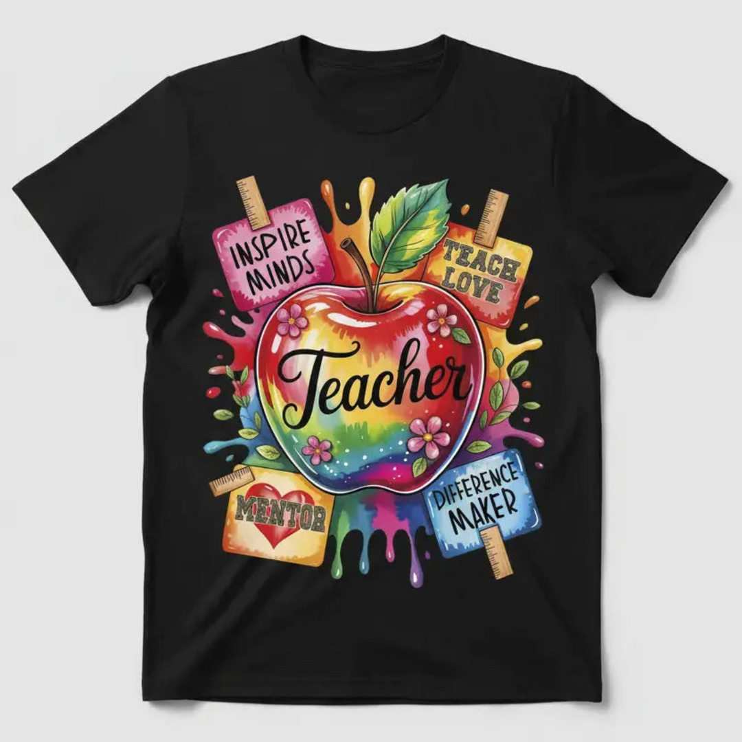 Black T-Shirt Mockup