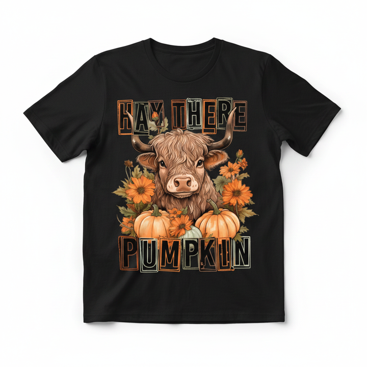 Black Tee Mockup