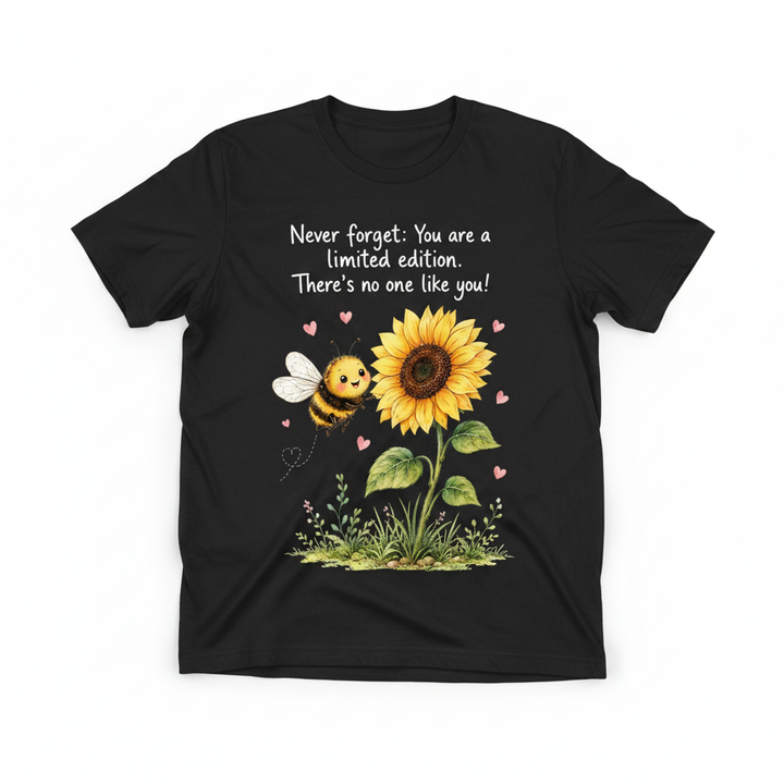 Black Tee Mockup