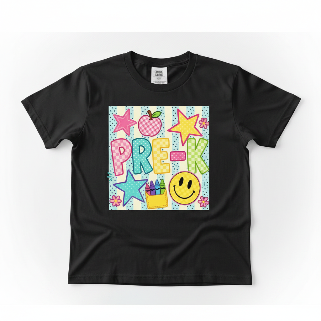 Black tee mockup