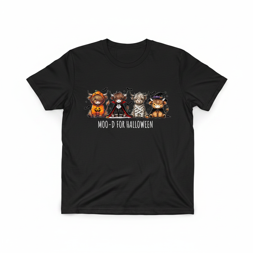 Black Tee Mockup