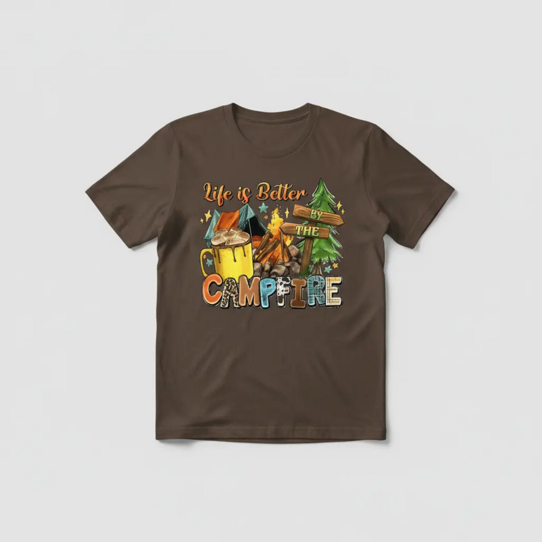Campfire Brown T-Shirt