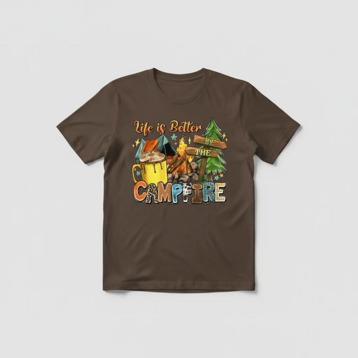 Campfire Brown T-Shirt