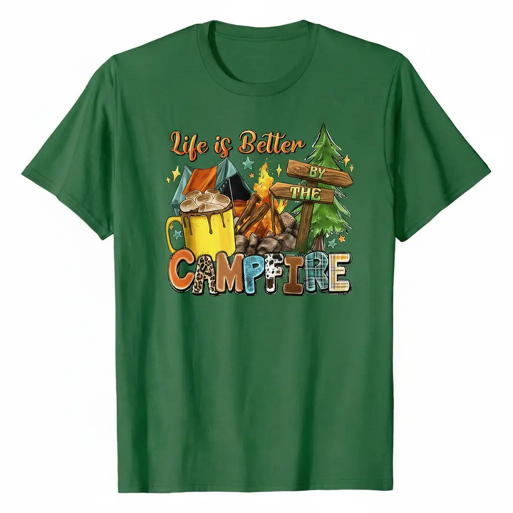 Campfire Green T-Shirt