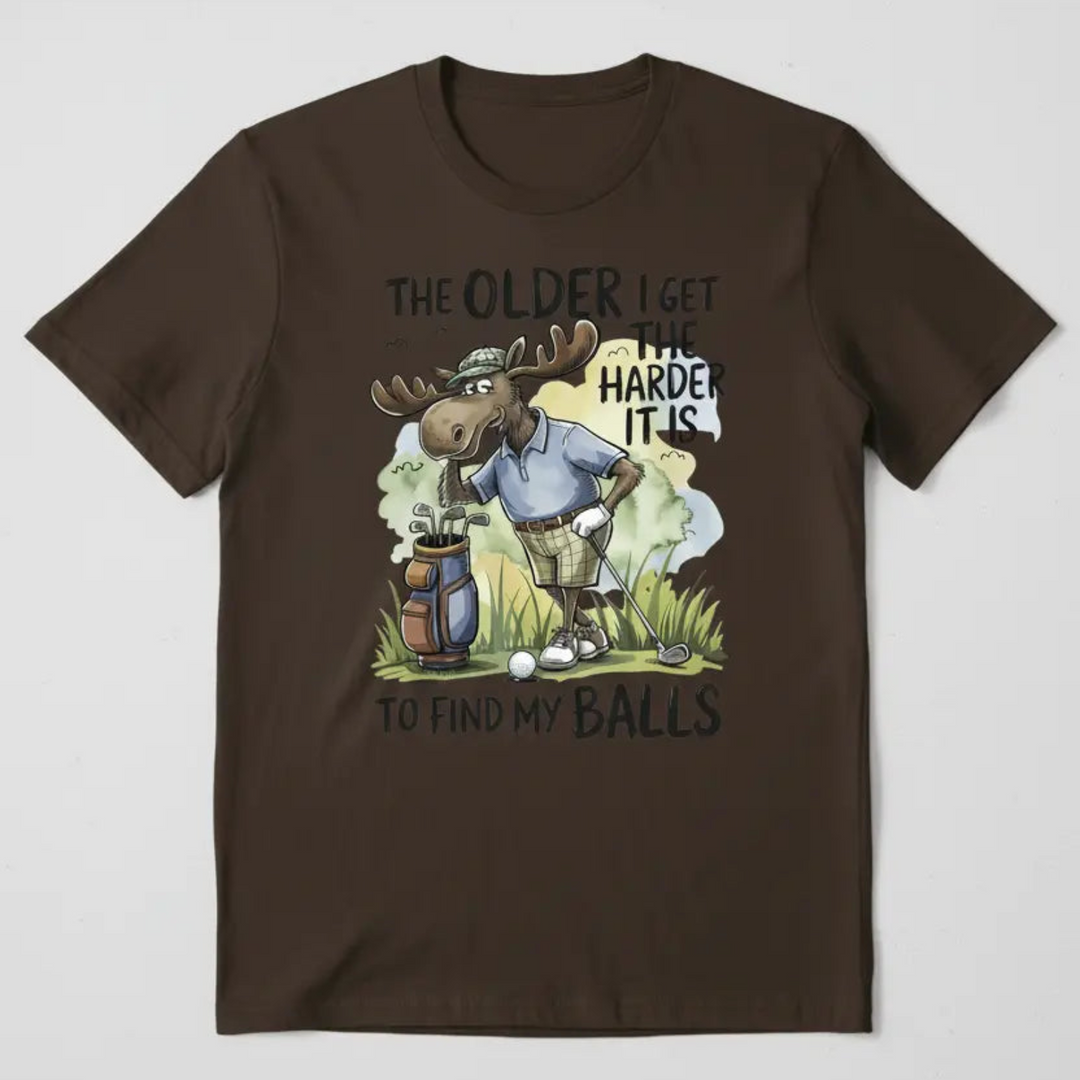 Dark Brown T-Shirt Mockup