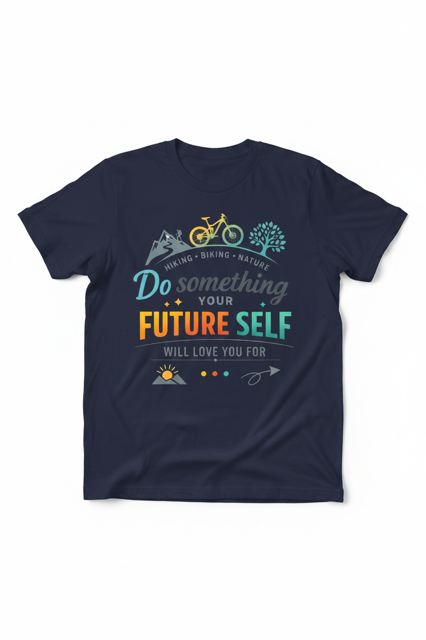 Do Something Your Future Self - Navy Blue