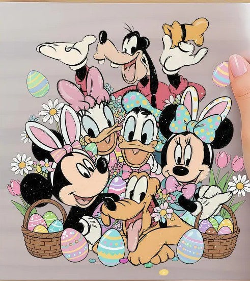 Mickey and the Gang easter tshirt