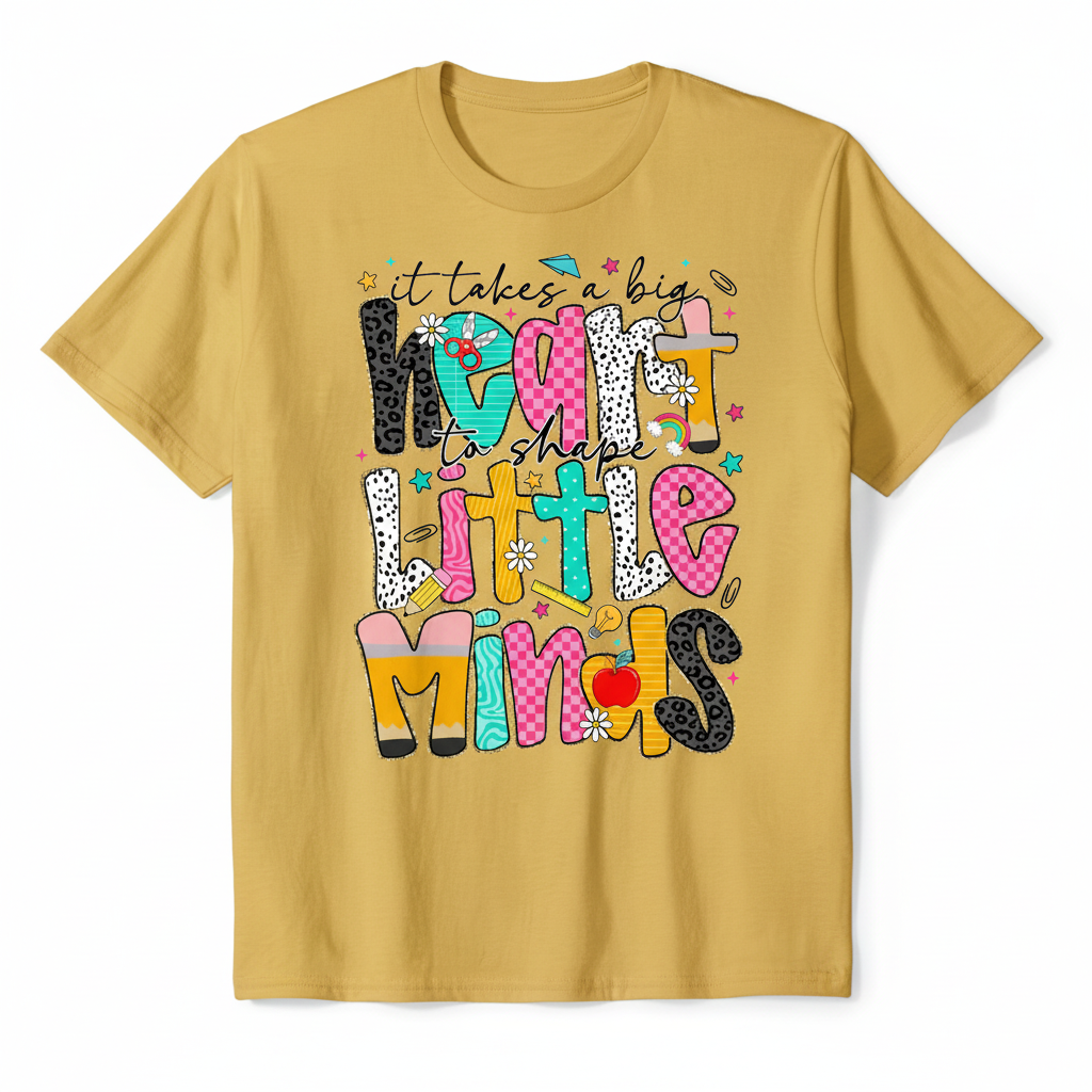 Gold T-Shirt Mockup