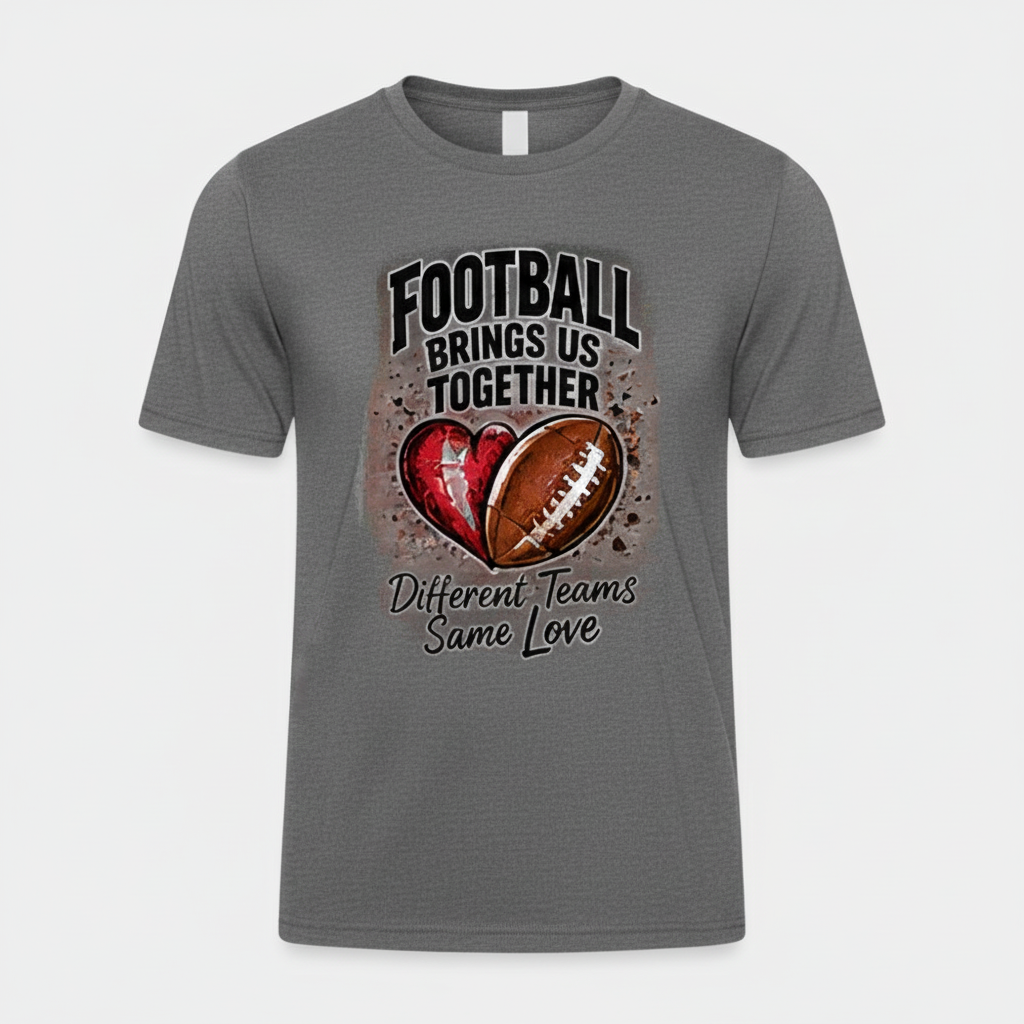 Gray football shirt mockup