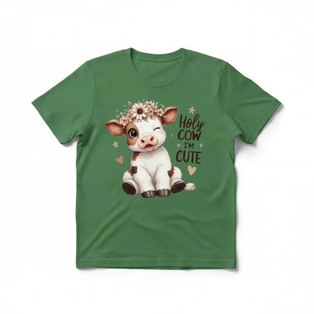 Green T-shirt mockup