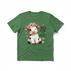 Green T-shirt mockup