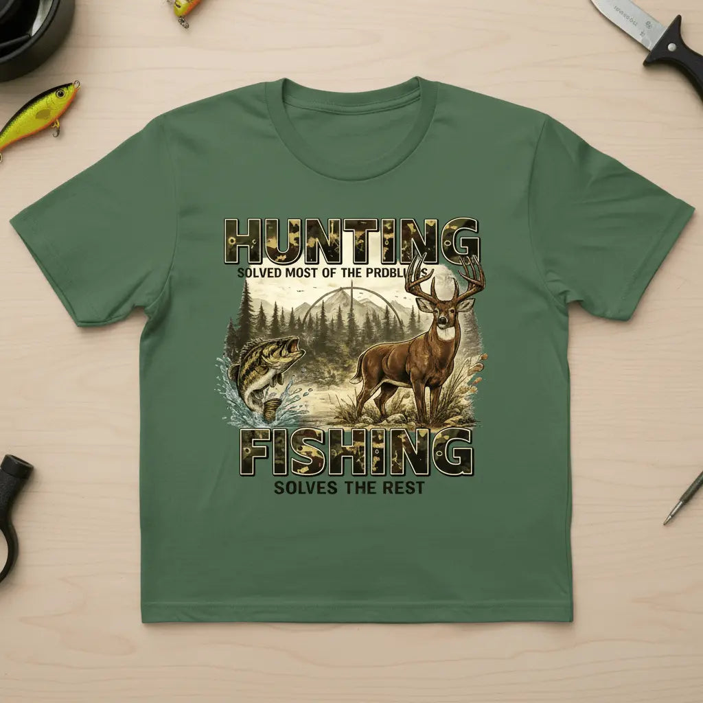 Green T-Shirt Mockup