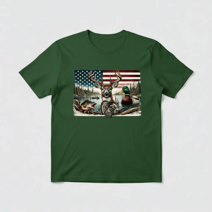 Green T-Shirt Mockup