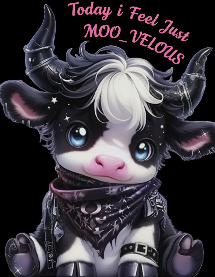 Today I Feel Just Moo-velous Graphic Tee MadewithHugsnLoves