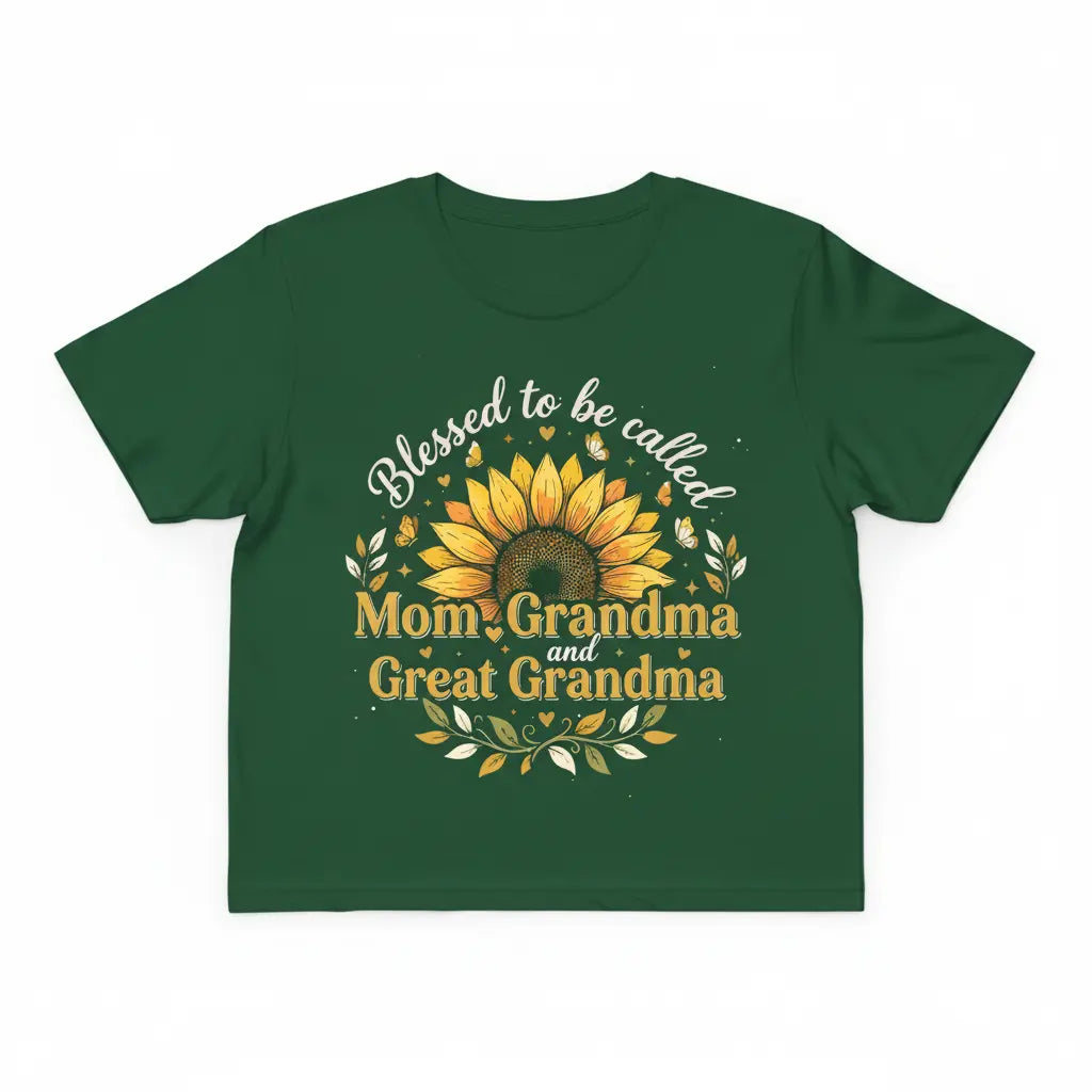 Blessed to be Called green t-shirt mockup