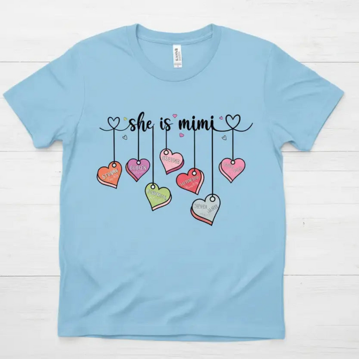 Light blue T-shirt mockup