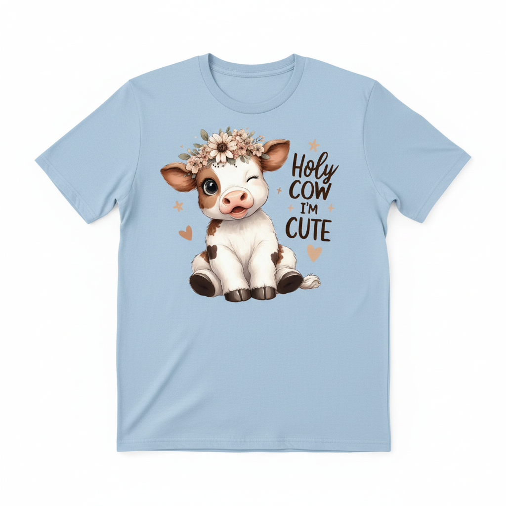 Light Blue T-shirt mockup