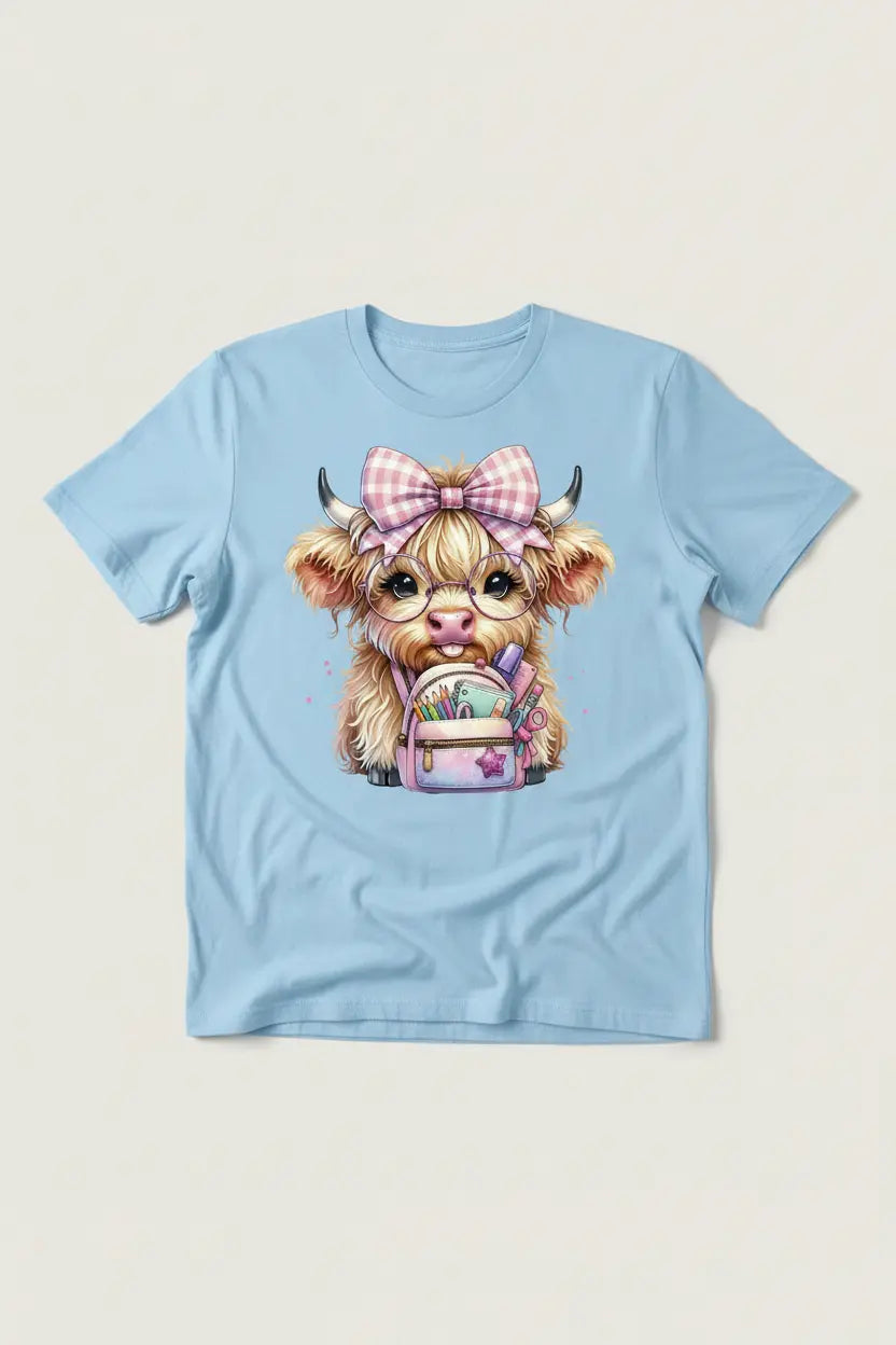 Light Blue T-Shirt Mockup