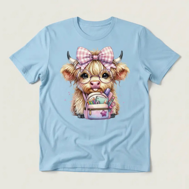 Light Blue T-Shirt Mockup