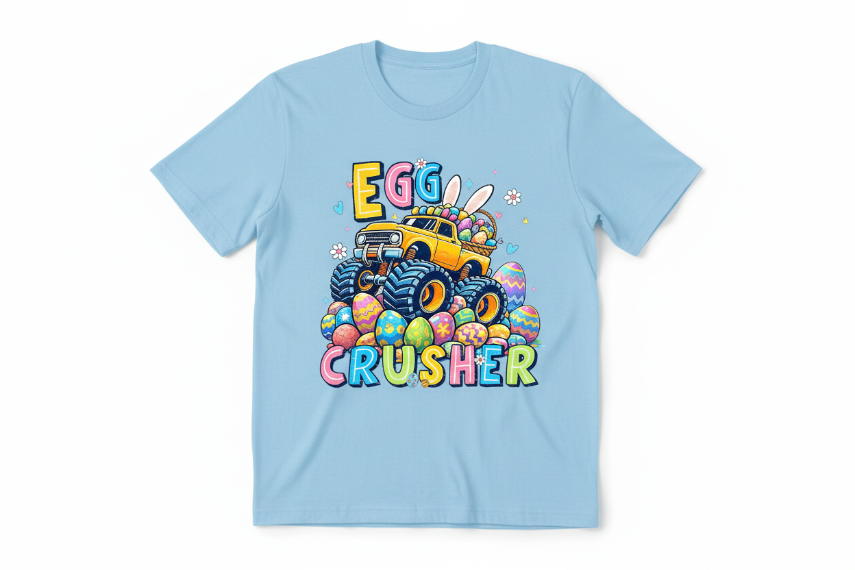 Light Blue T-Shirt Mockup