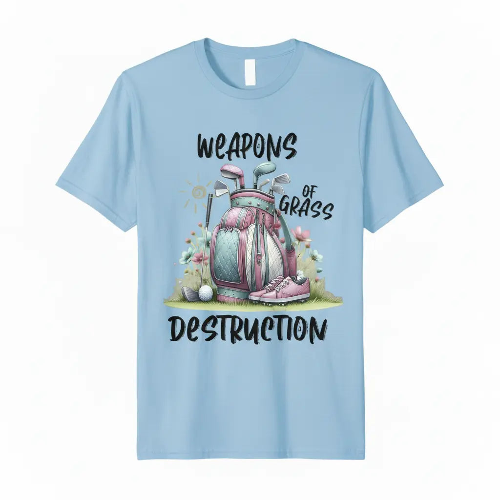 Light Blue T-Shirt Mockup