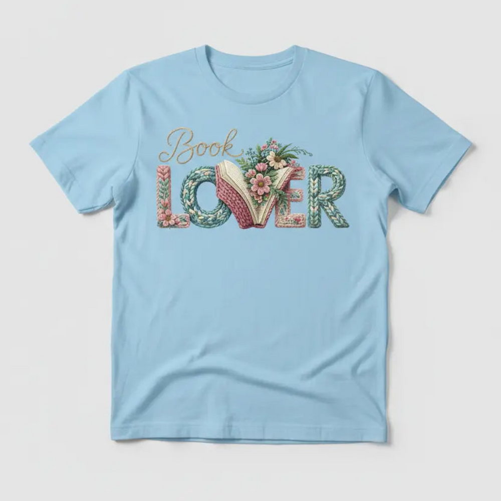 Light Blue T-Shirt Mockup