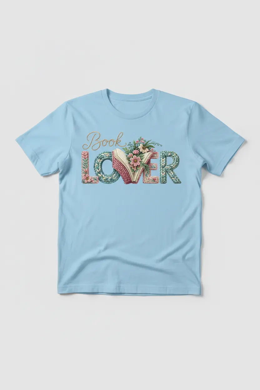 Light Blue T-Shirt Mockup