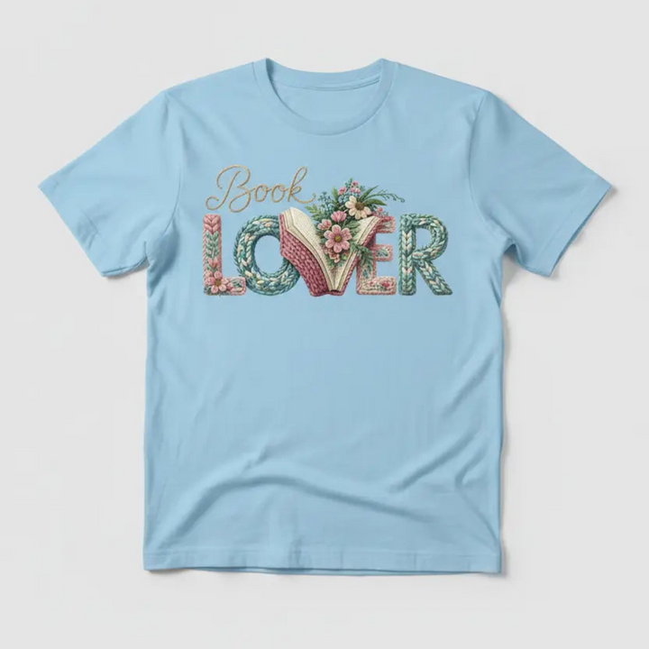 Light Blue T-Shirt Mockup