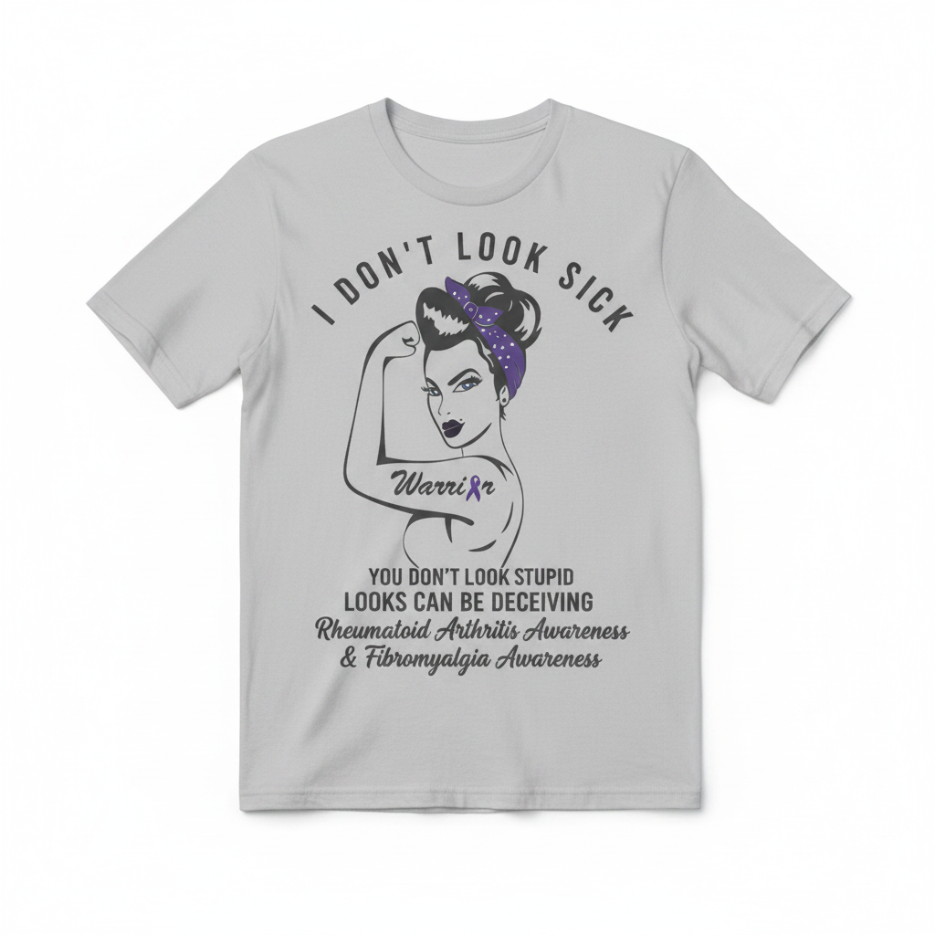 Light Gray T-Shirt Mockup