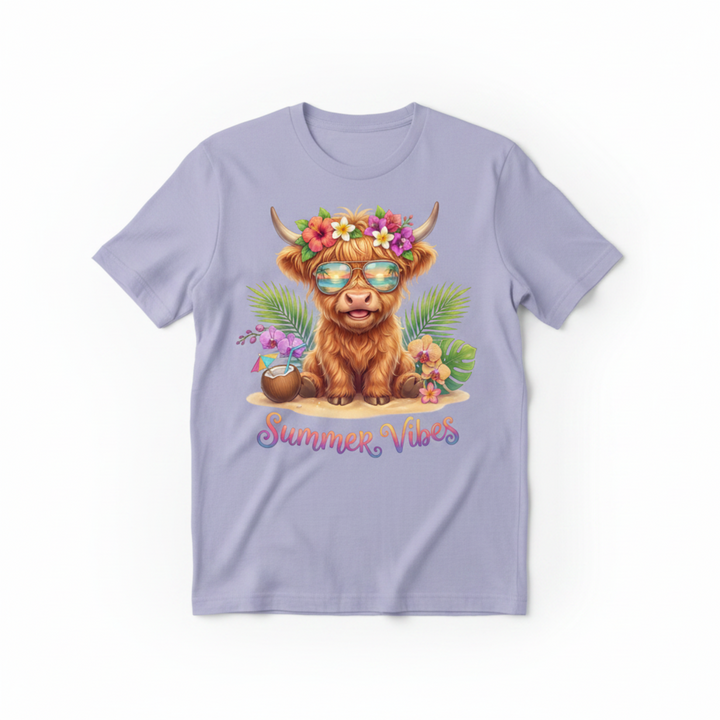 Light Purple T-Shirt Mockup
