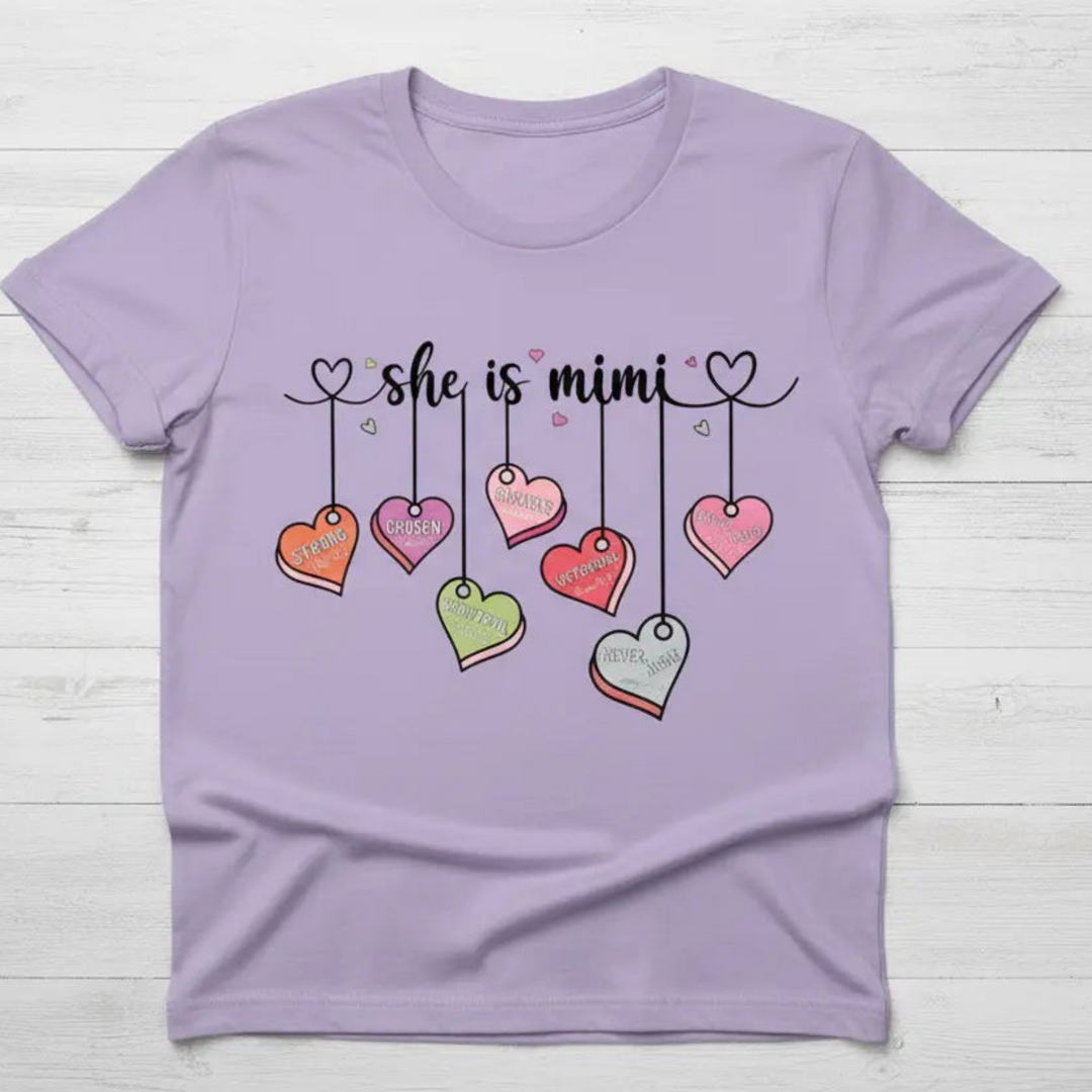 Light purple T-shirt mockup