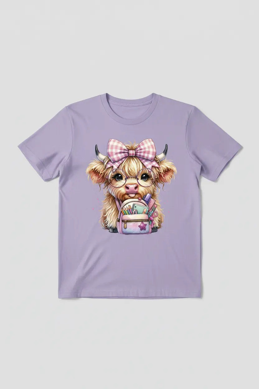 Light Purple T-Shirt Mockup