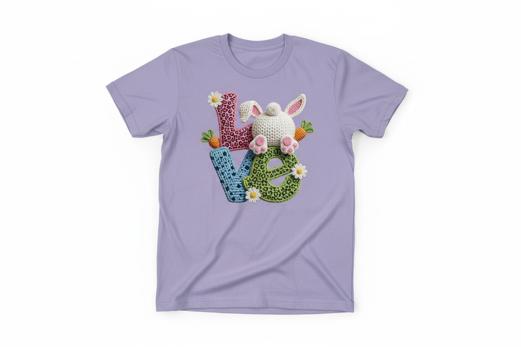 Light Purple T-Shirt Mockup