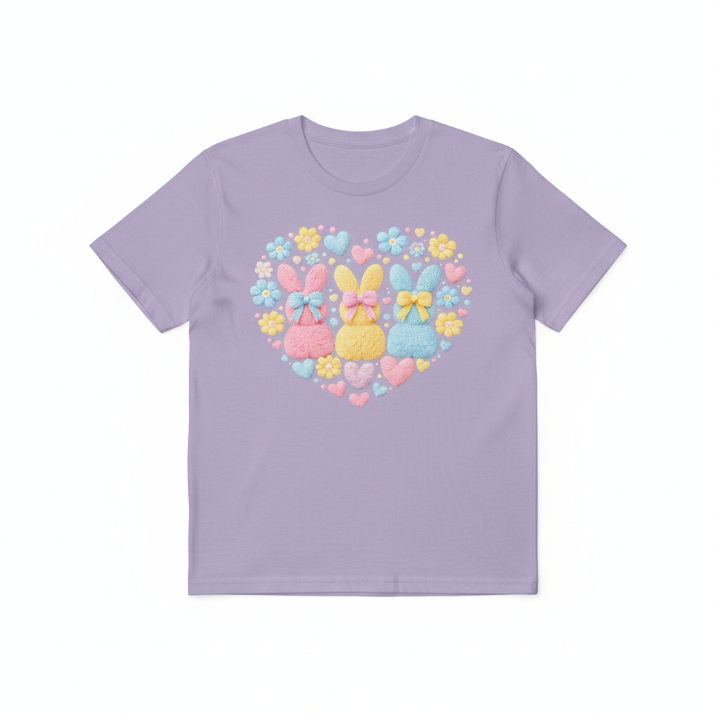Light Purple T-Shirt Mockup