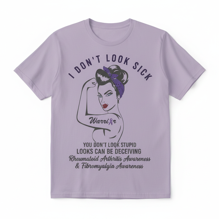 Light Purple T-Shirt Mockup