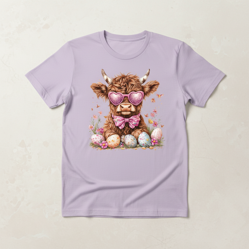 Light Purple T-Shirt Mockup