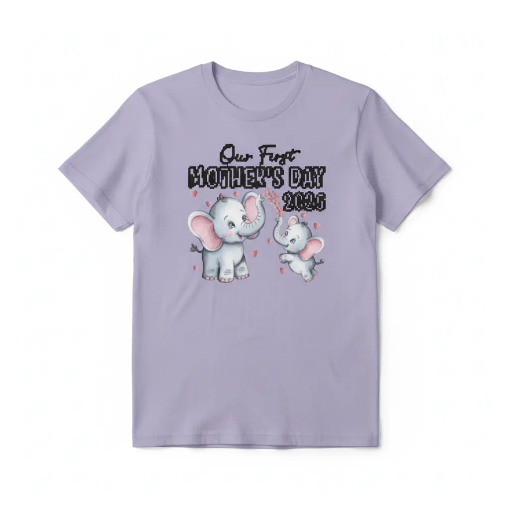 Light Purple T-Shirt Mockup