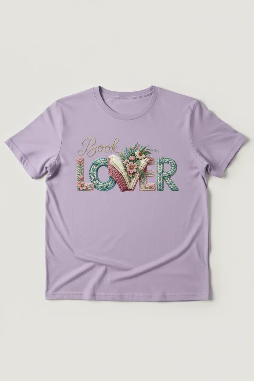 Light Purple T-Shirt Mockup