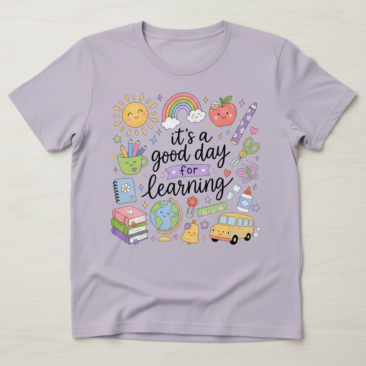 Light purple tee mockup