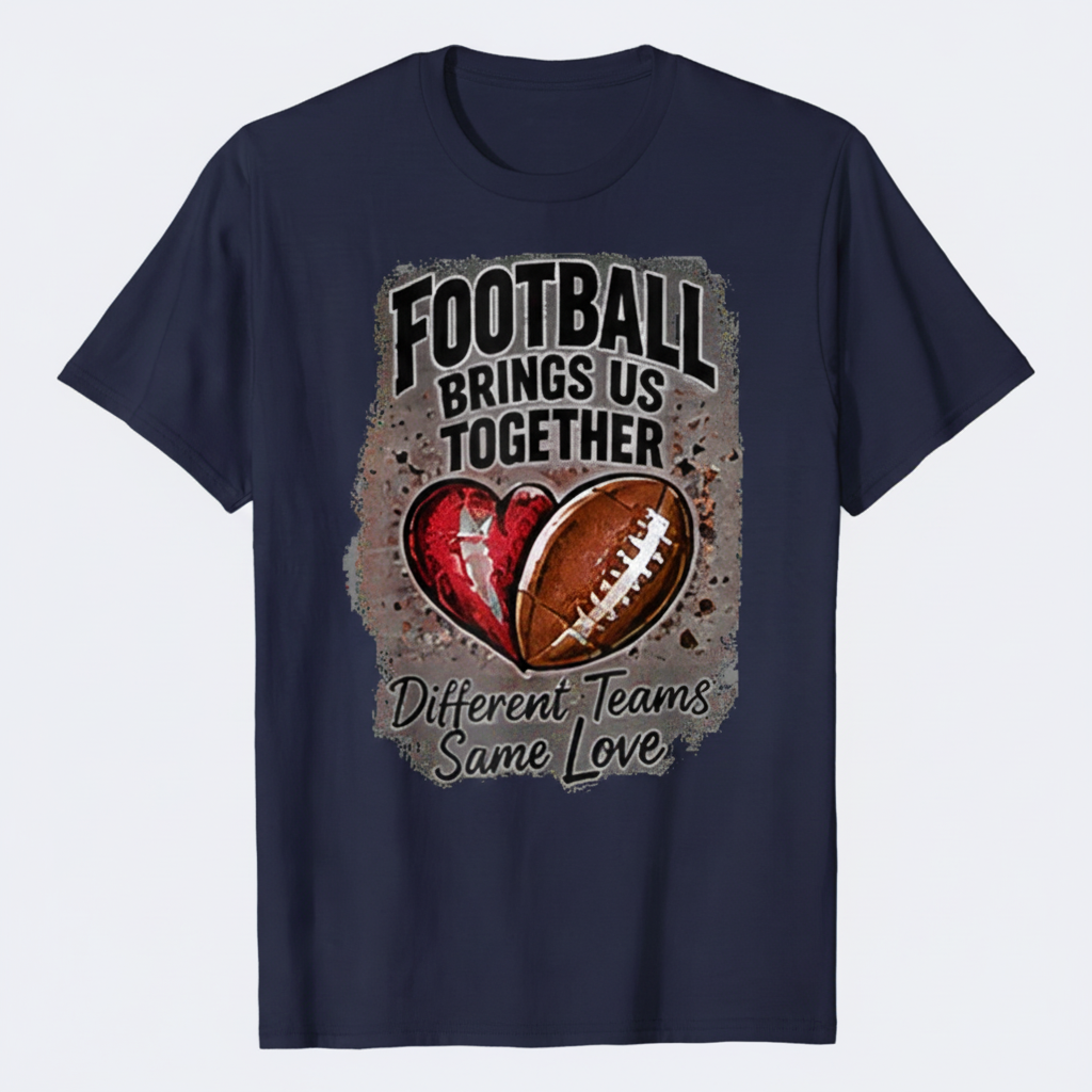 Navy football shirt mockup