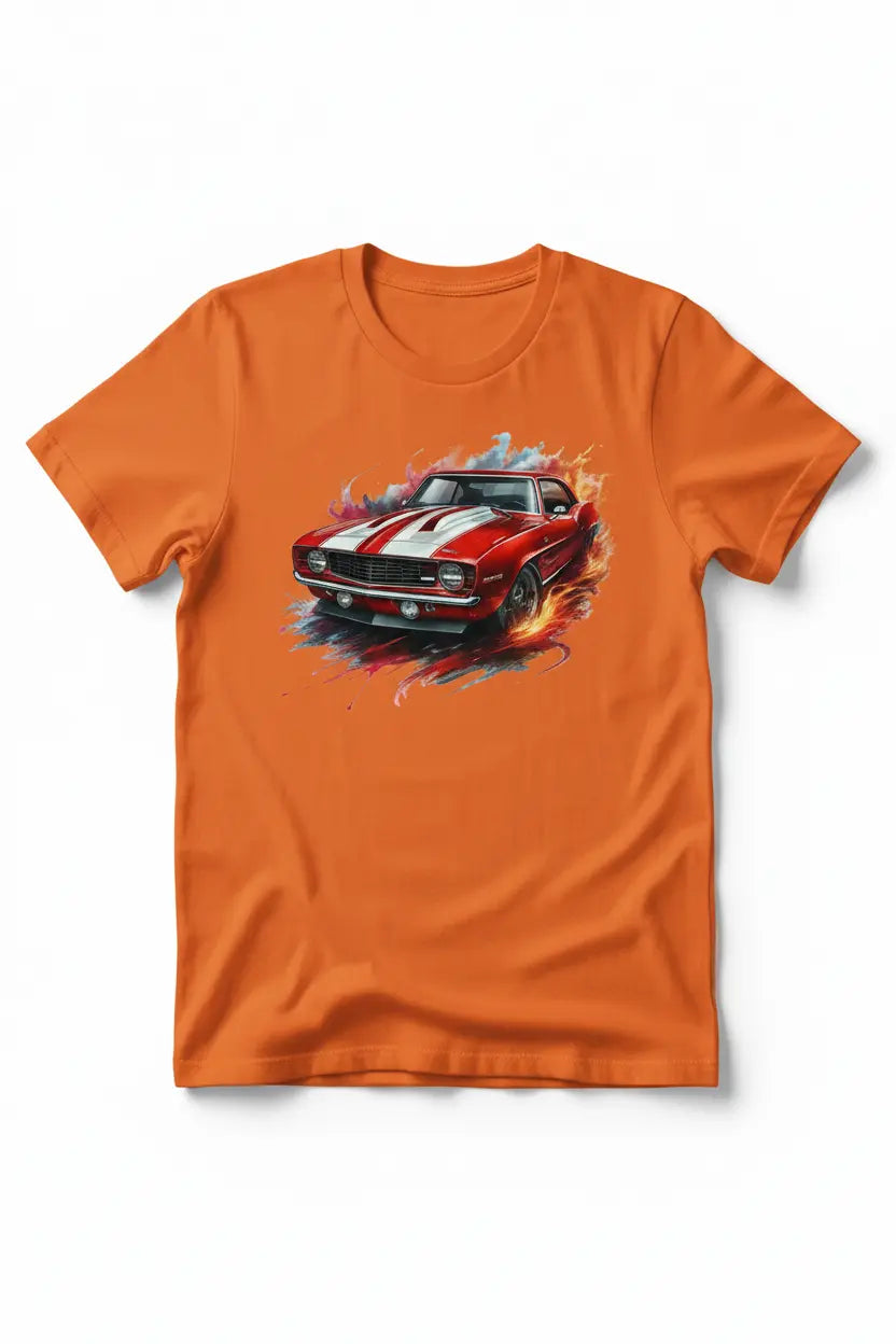 Orange Camaro Tee
