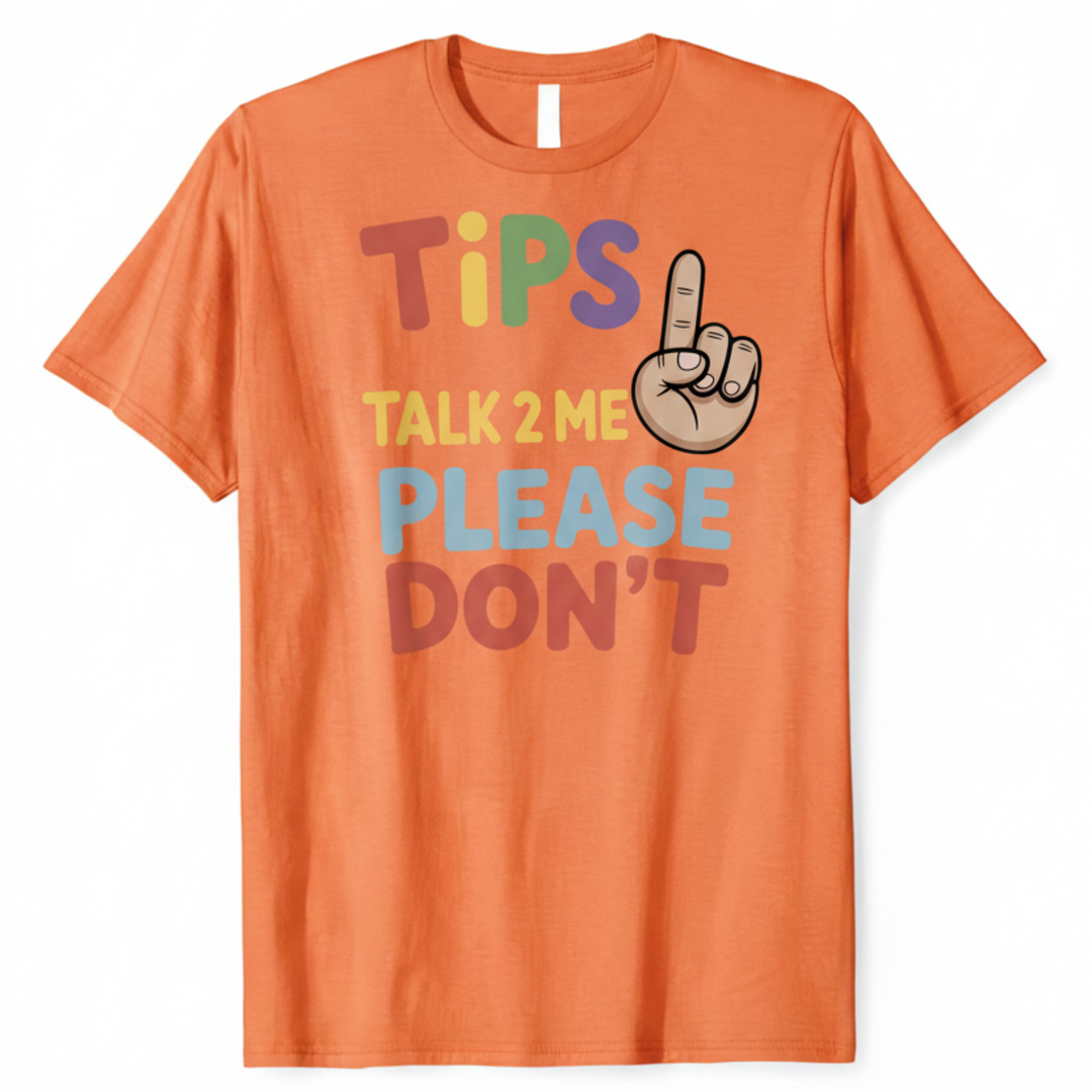 Orange T-Shirt Mockup