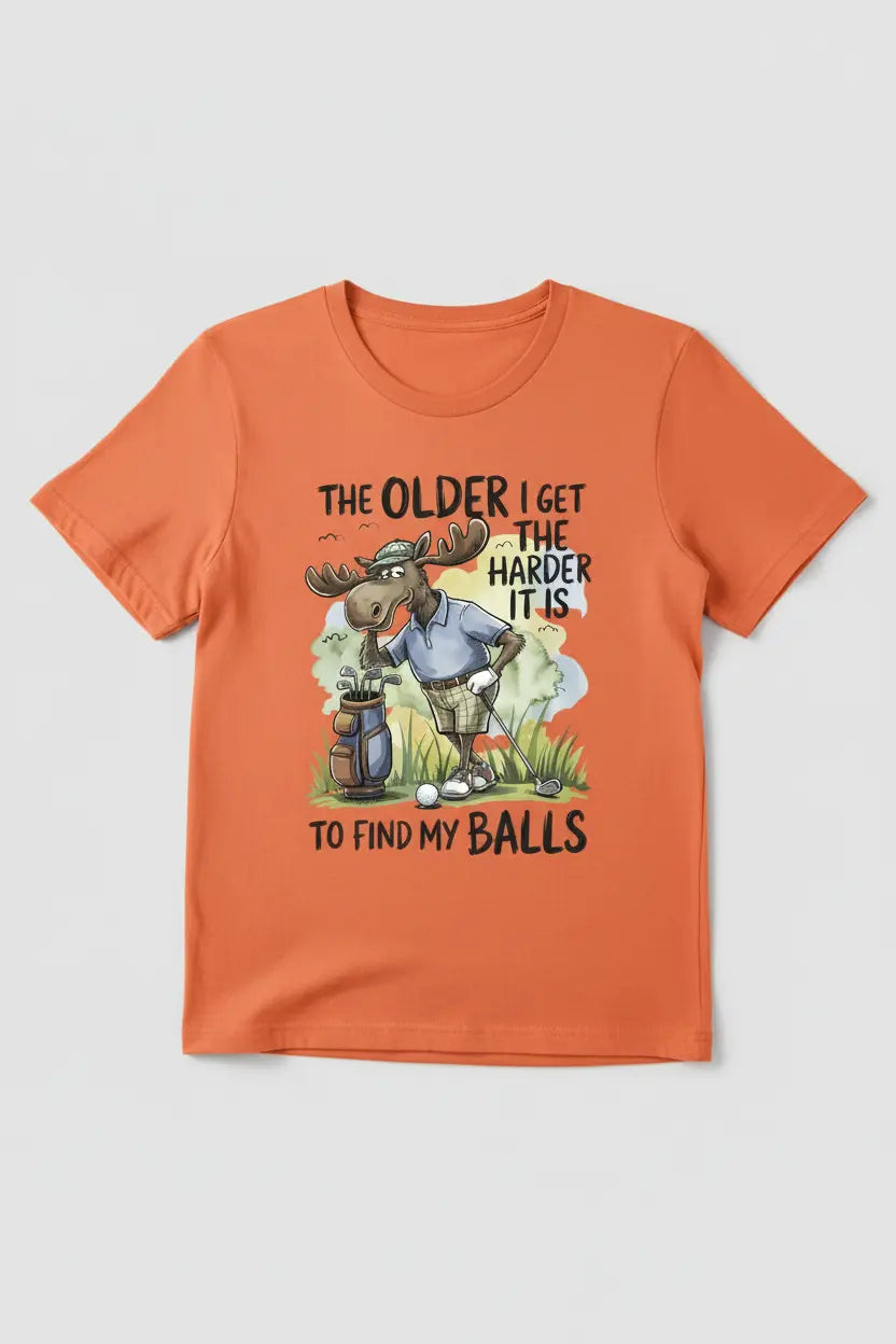 Orange T-Shirt Mockup